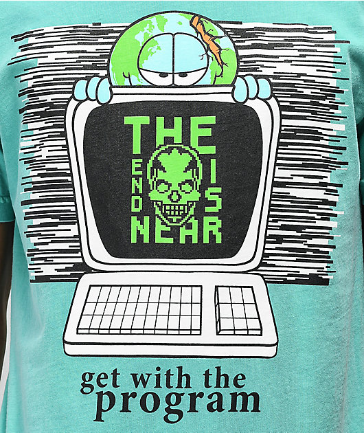 Teenage Get With The Program Green T-Shirt