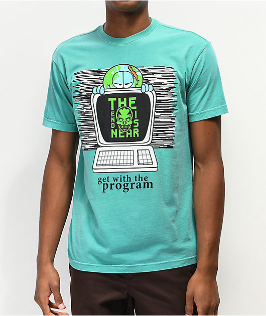 Teenage Get With The Program Green T-Shirt