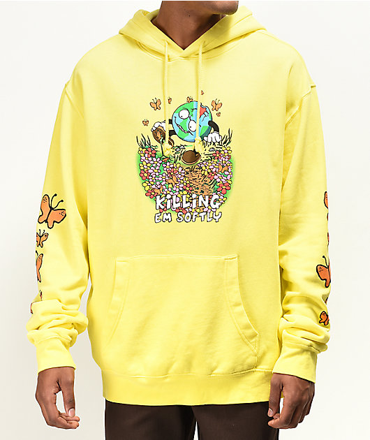 zumiez yellow hoodie