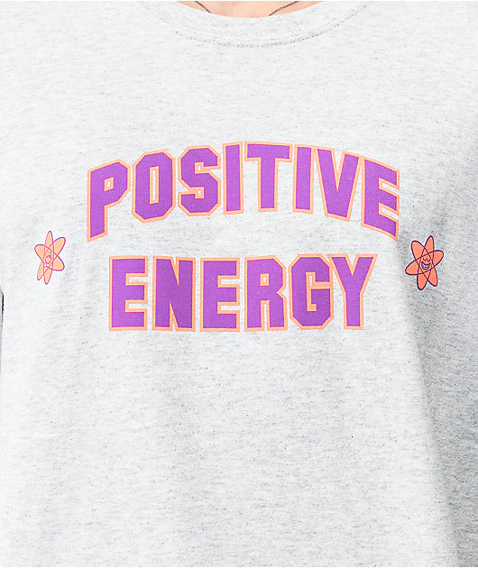 Teenage Positive Energy camiseta gris