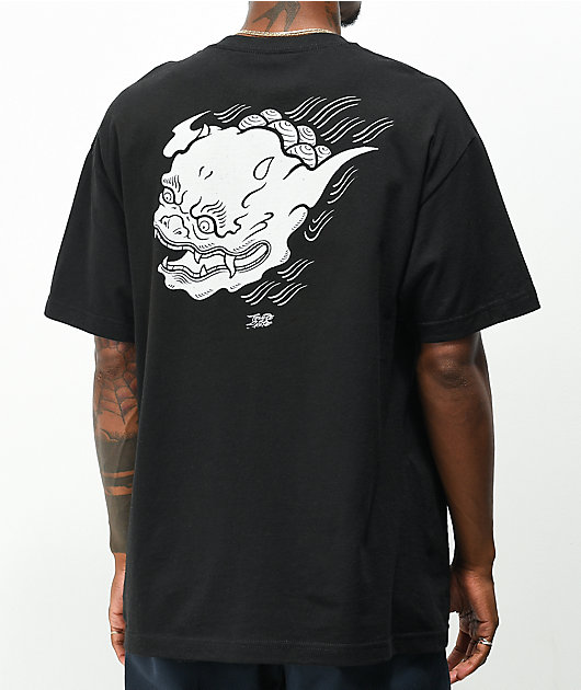 Temple of Skate Beast Black T-Shirt