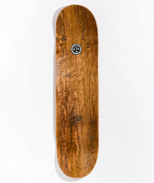 Thank You Reyes Shark Tooth 8.25" Skateboard Deck