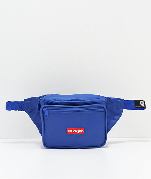 The Artist Collective Savage Box Blue Fanny Pack