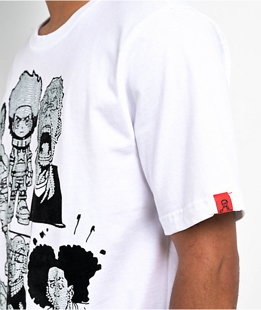 The Boondocks Character Stones White T-Shirt