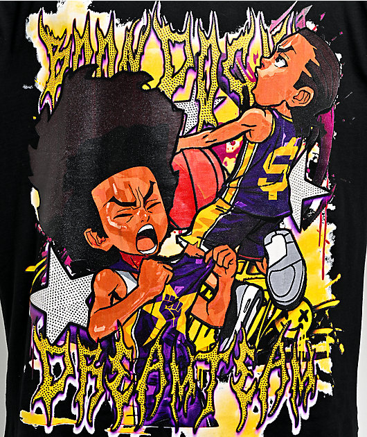 The Boondocks Full Court Black T-Shirt