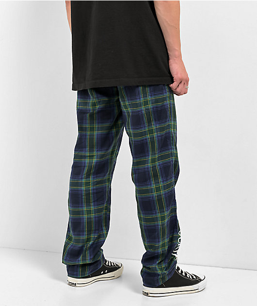 https://scene7.zumiez.com/is/image/zumiez/product_main_medium/The-Boondocks-Green-Plaid-Pajama-Pants-_377281-back-US.jpg