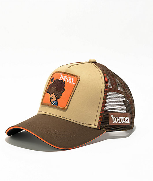 The Boondocks Huey Tan Trucker Hat