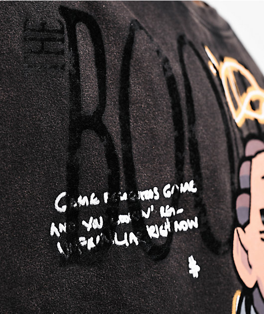 The Boondocks Riley King Black Wash T-Shirt