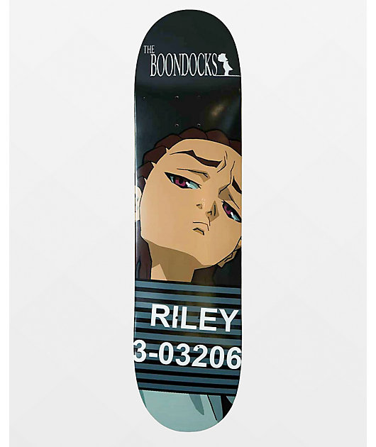 The Boondocks Riley Mugshot 8.0" Skateboard Deck