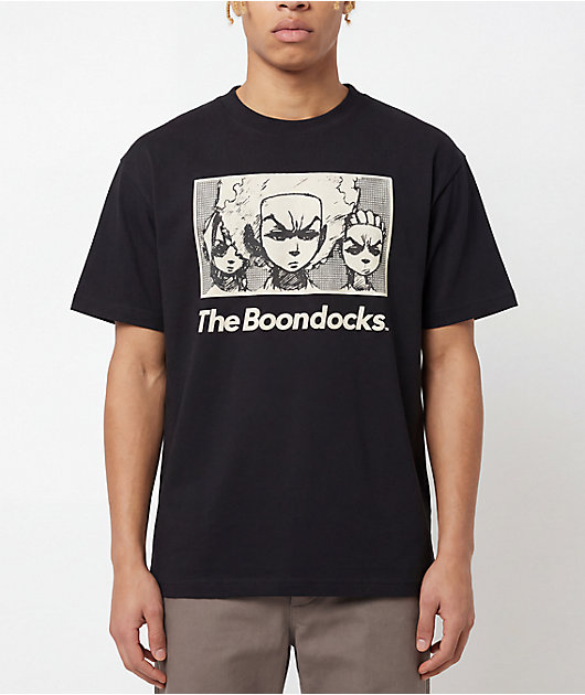 The Boondocks Sketch Black T-Shirt