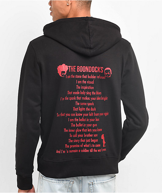 The Boondocks Super Huey 1996 Black Hoodie