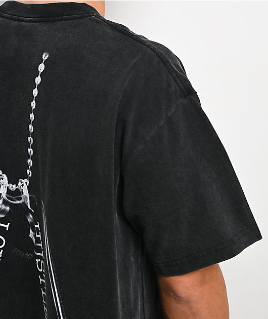 The Champ Is Here Black Wash T-Shirt