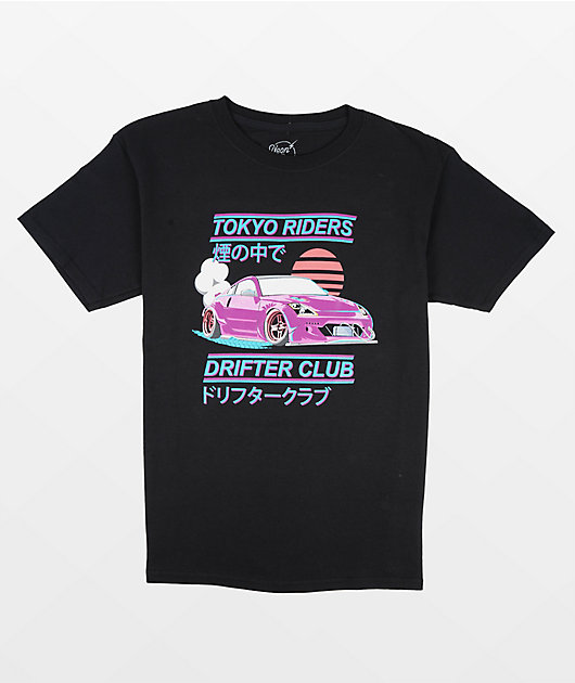 The Forecast Agency Tokyo Riders Black T-Shirt | Zumiez
