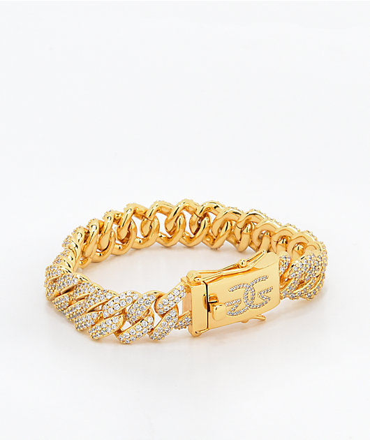 zumiez gold bracelet