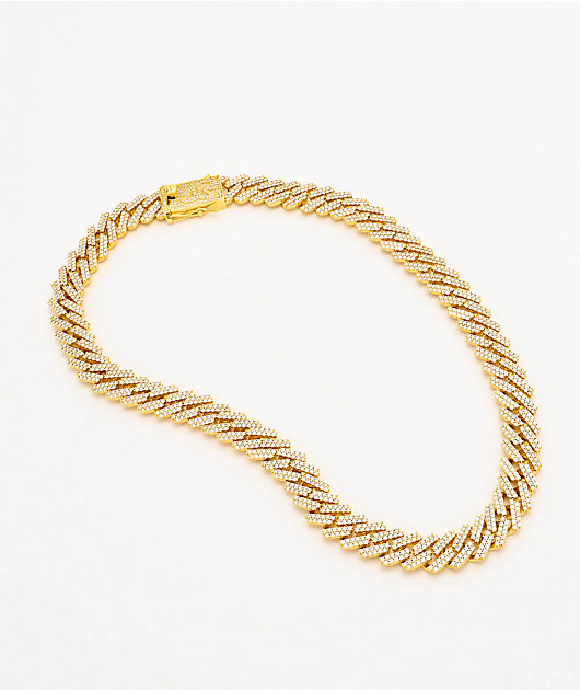 Gold Cuban Link Chain Necklace