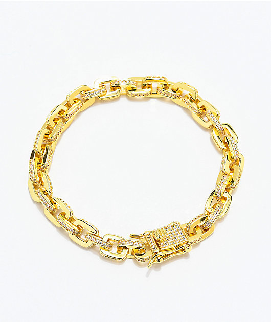 zumiez gold bracelet