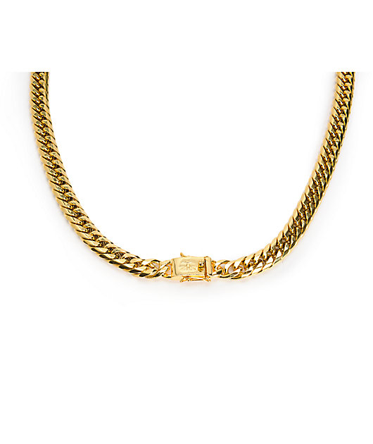 gold gods 18kgp chain