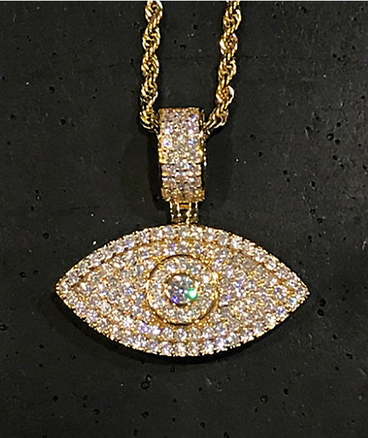 god's eye necklace
