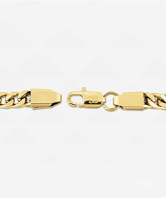 The Gold Gods Gold 24" Franco Box Chain Necklace