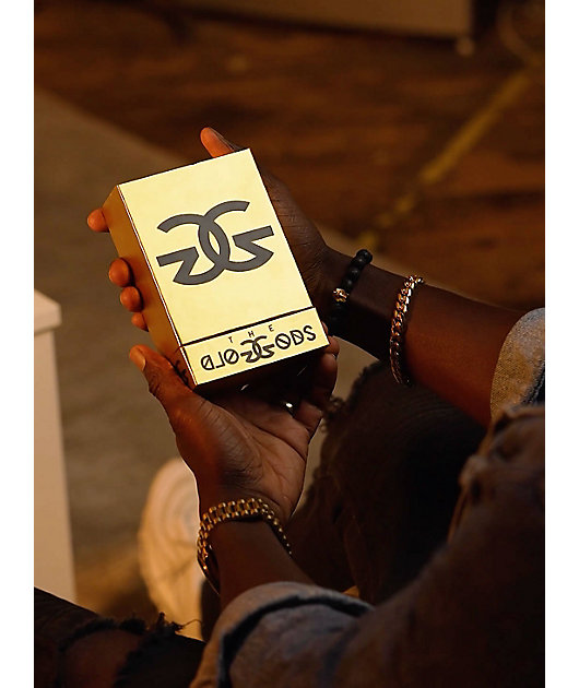 The Gold Gods Gold Flooded Cross Rope 20" Chain Necklace