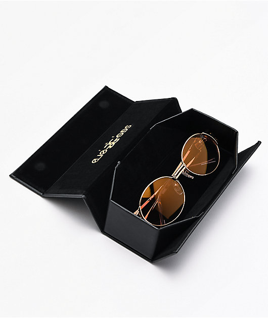 The Gold Gods The Ethos Red & Gold Sunglasses