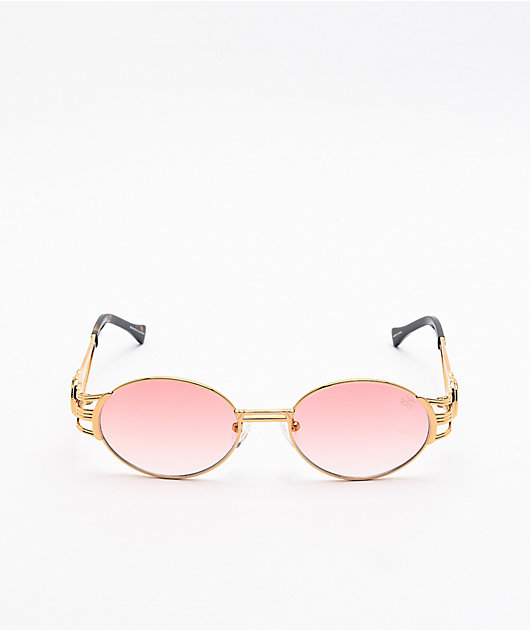 The Gold Gods The Ethos Red & Gold Sunglasses