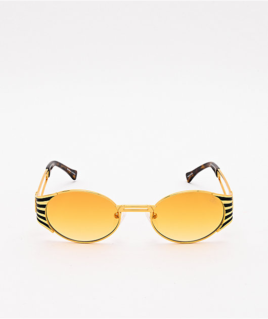 The Gold Gods The Ethos V2 Orange & Gold Sunglasses