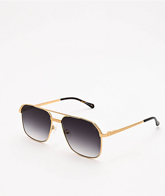 The Gold Gods The Hades gafas de sol de oro y negro