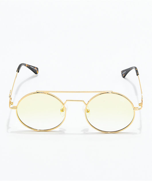 The Gold Gods Visionaries Gold & Yellow Gradient Sunglasses