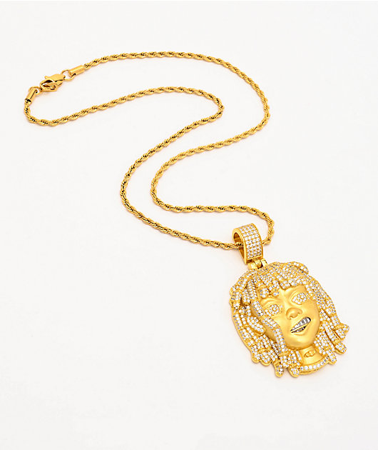 The Gold Gods x Lil Pump Iced Face 22