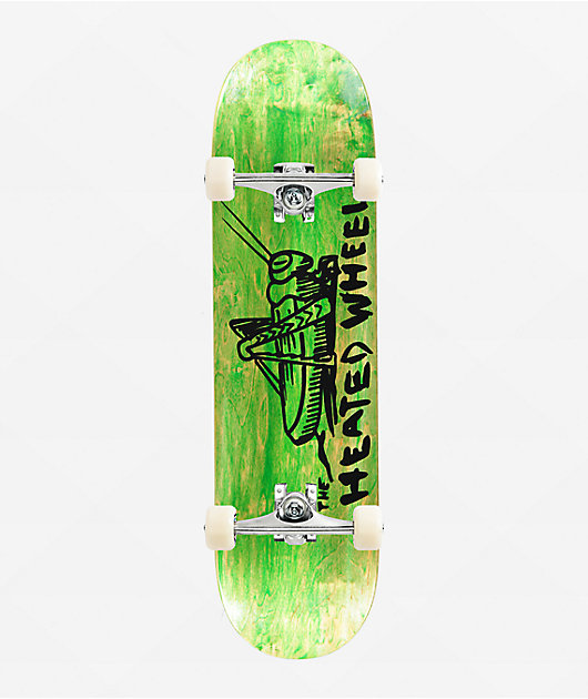 The Heated Wheel Grasshopper Team 8.38" Assembled Skateboard Complete