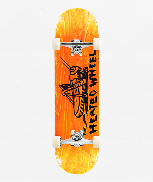The Heated Wheel Grasshopper Team 8.5" Assembled Skateboard Complete