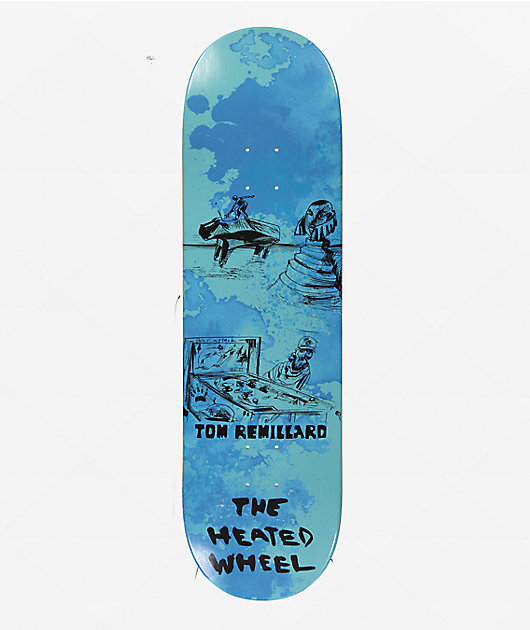 The Heated Wheel Remillard Pinball Wizard 9.0" Skateboard Deck
