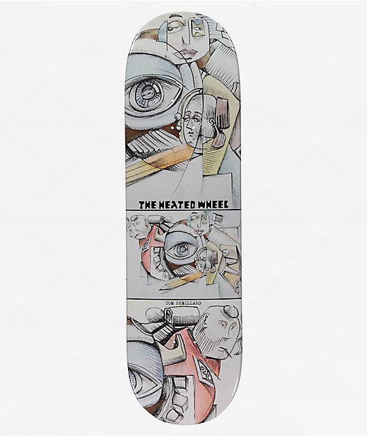 The Heated Wheel Remillard Varied Vision 9.0" Skateboard Deck