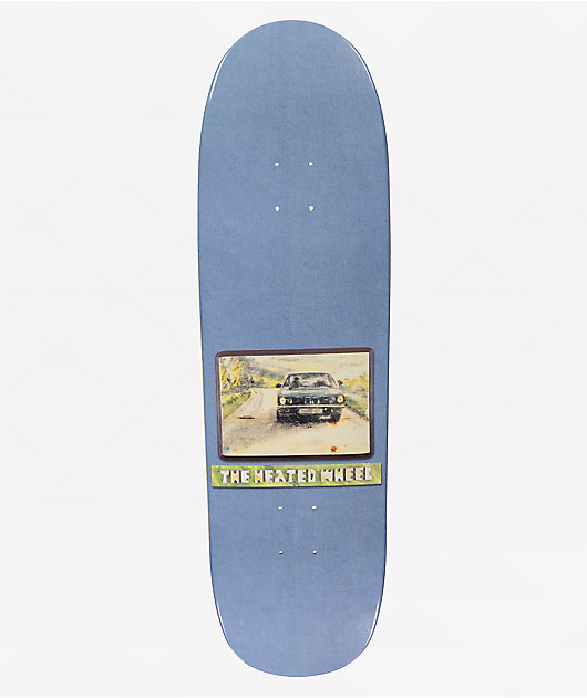 The Heated Wheel Vintage Car 9.25" Skateboard Deck