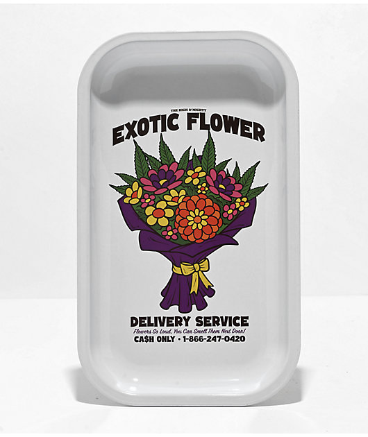 The High & Mighty Exotics White Key Tray