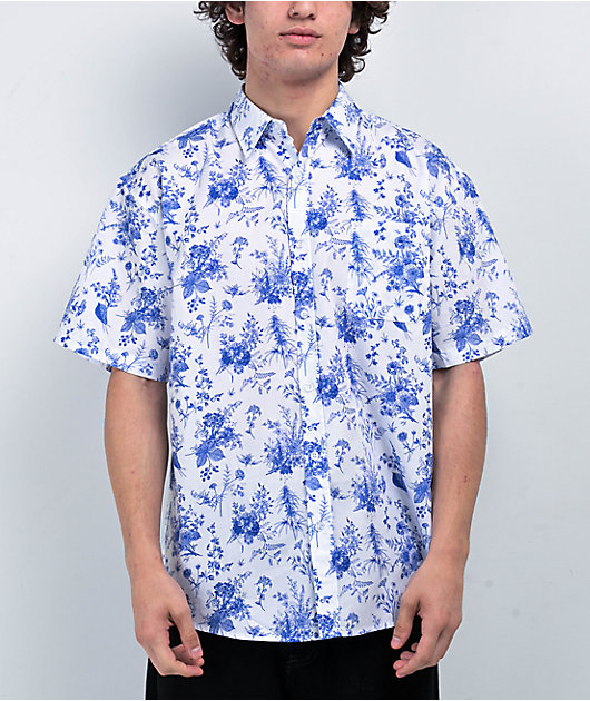 The High & Mighty Fine China camisa de manga corta blanca