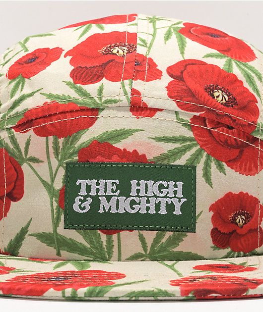 The High & Mighty Poppies 5 Panel gorro