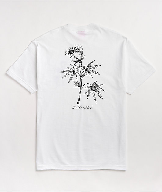 The High & Mighty Rosebud camiseta blanca