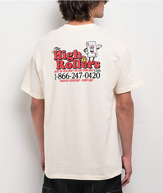 UP HIGH!! Тシャツ The High & Mighty Aces High Natural T-Shirt | Zumiez