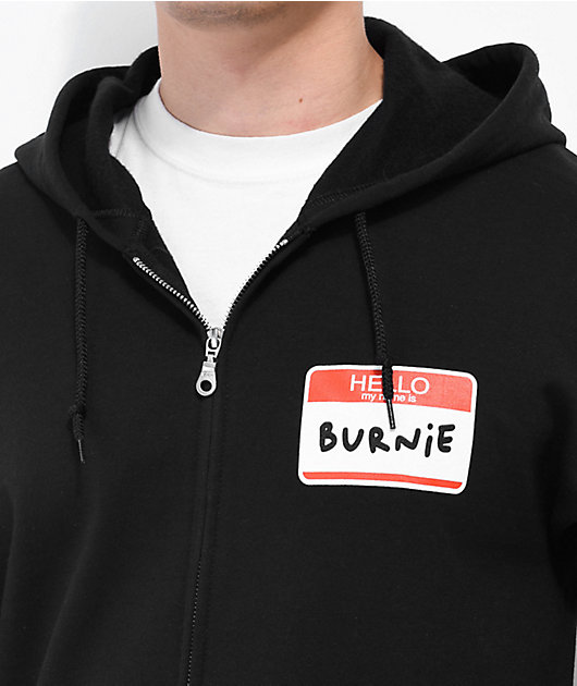 The High & Mighty Burnie Black Zip Hoodie