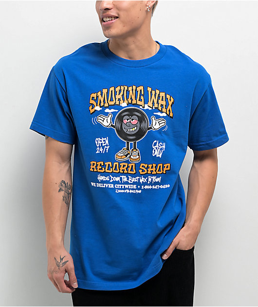 The High & Mighty Vinyl Royal Blue T-Shirt | Zumiez