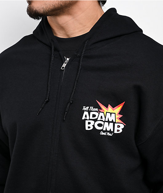 The High & Mighty x Adam Bomb Buds Black Zip Hoodie | Zumiez