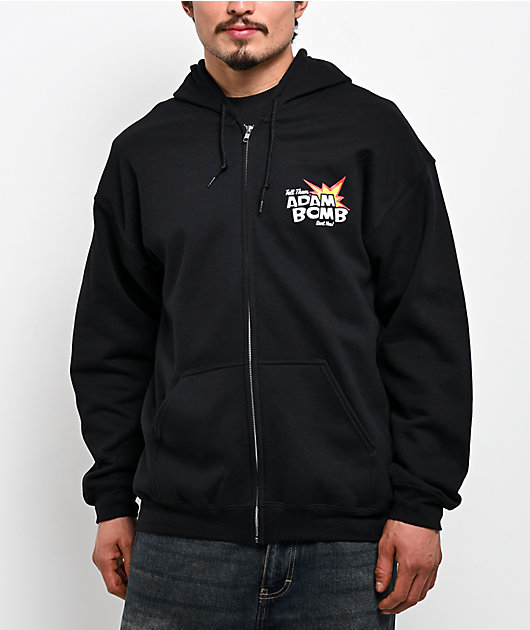 The High & Mighty x Adam Bomb Buds Black Zip Hoodie | Zumiez
