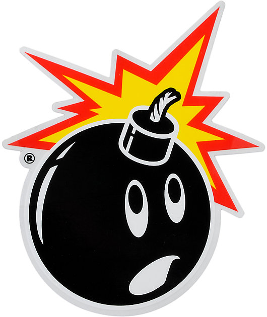 The Hundreds Adam Bomb Sticker