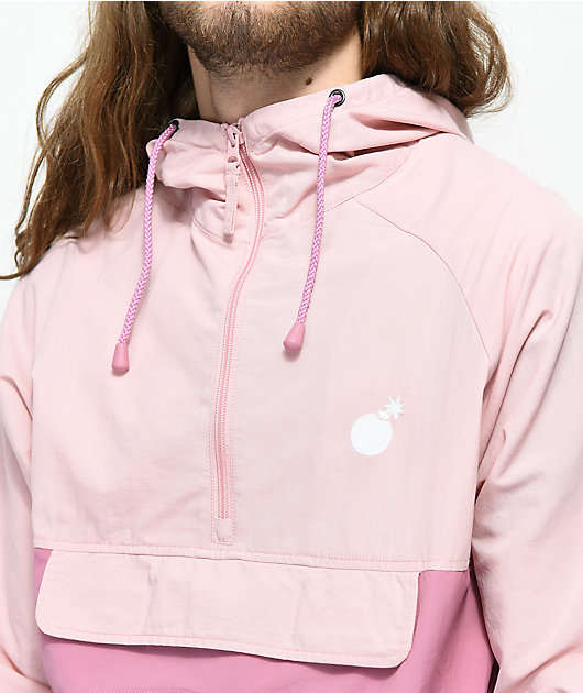 light pink anorak jacket