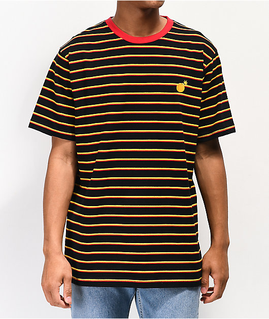 Red Black And Yellow Shirt