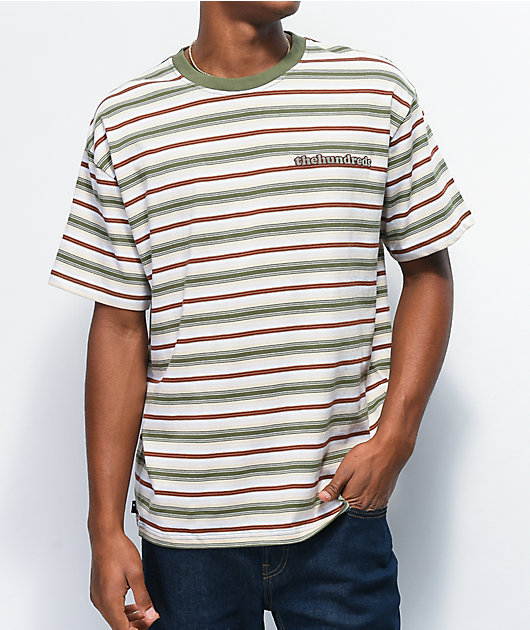the hundreds striped t shirt