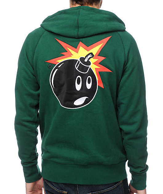 the hundreds hoodie green