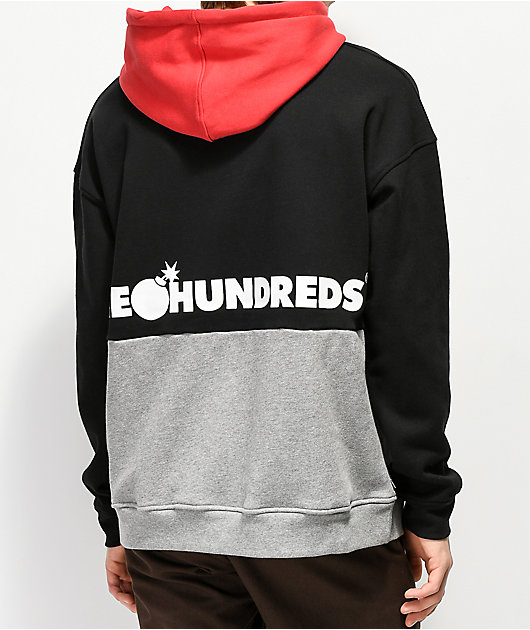 the hundreds hoodie red